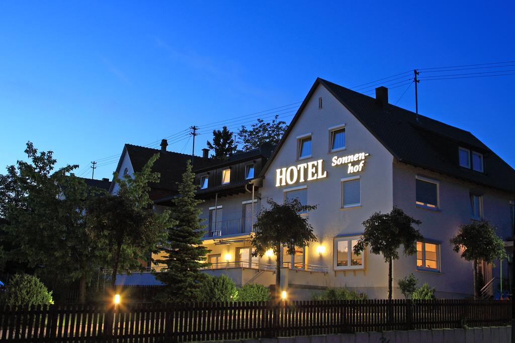 Hotel Sonnenhof Зиндельфинген Экстерьер фото